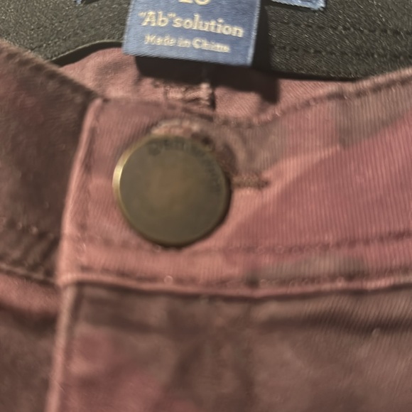 Democracy “Ab” solution size 10 purple camo jeans - Picture 4 of 10